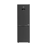 BEKO Refrigerator 316 Liter No Frost Digital Combi Bottom Freezer Dark Inox RCNE367E30XBRI