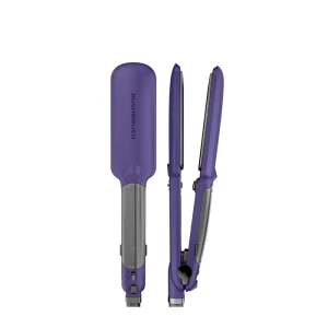 Rush Brush Steam Hair Straightener RB-X6 Purple