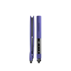 Rush Brush X2 Ultra Hair Straightener Touch LCD Purple