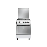 Fresh Rainbow Gas Cooker with Fan 4 Burners 60 cm Stainless 500016630