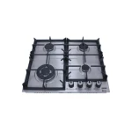 Purity 101 Built in Cooker 4 Gas Burners Heavy Duty Grids Silver HPT603S