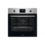 Zanussi Built In Electric Oven 72 Liter Digital With Grill Stainless ZOHNX3X1A