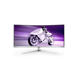 PHILIPS EVNIA 34M2C8600 34-Inch 175HZ WQHD QD OLED 0.03 MS (3440x1440) Curved Gaming Monitor Adaptive sync - Silver