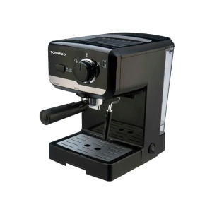 TORNADO Manual Espresso Coffee Machine 1.25 Liter Black TCM-11415-B