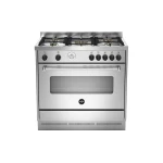 LA GERMANIA Freestanding Cooker 5 Gas Burners Stainless AMS95C81AX/20