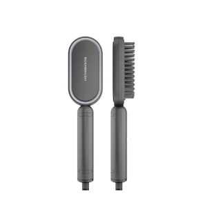 RushBrush Hair Straightener Brush S3 Lite Grey