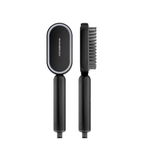 RushBrush Hair Straightener Brush S3 Lite Black