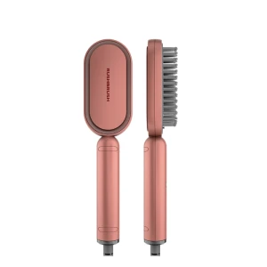 Rush Brush Hair Straightener Brush S3 Lite Rose Gold