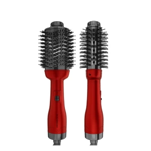 RushBrush Hair Straightener Brush V2 PRO Red