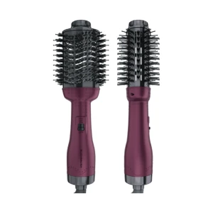RushBrush Hair Straightener Brush V2 PRO Raspberry