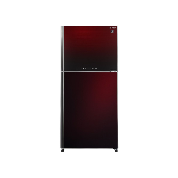 SHARP Refrigerator 385 Liter No Frost Inverter Digital Red SJ-GV48G-RD