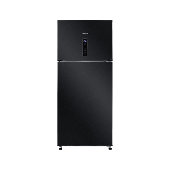 TORNADO Refrigerator 450 Liter No Frost Digital Black RF-580AT-BK