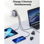 UGREEN 35719 USB-C 3 Ports 65W Charger - 14 Day Warranty