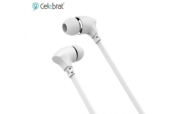 white earphone