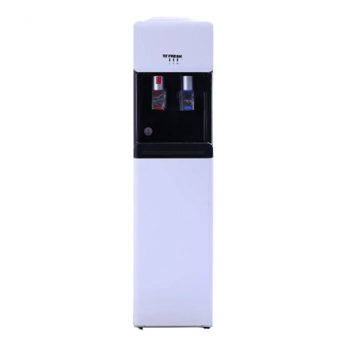 Fresh Water Dispenser 2 Taps Hot and Cold Closed Cabin White FW-17VFW