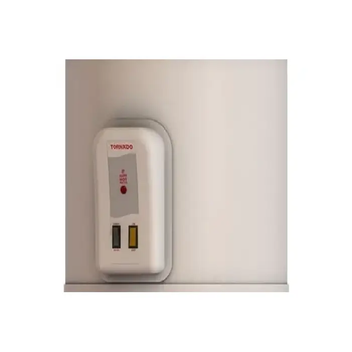TORNADO 55 Liter Electric Water Heater LED Lamp Off White EHA-55TSM-F