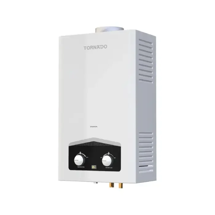 TORNADO 6 Liter Gas Water Heater Digital Natural Gas White GHM-C06CNE-W