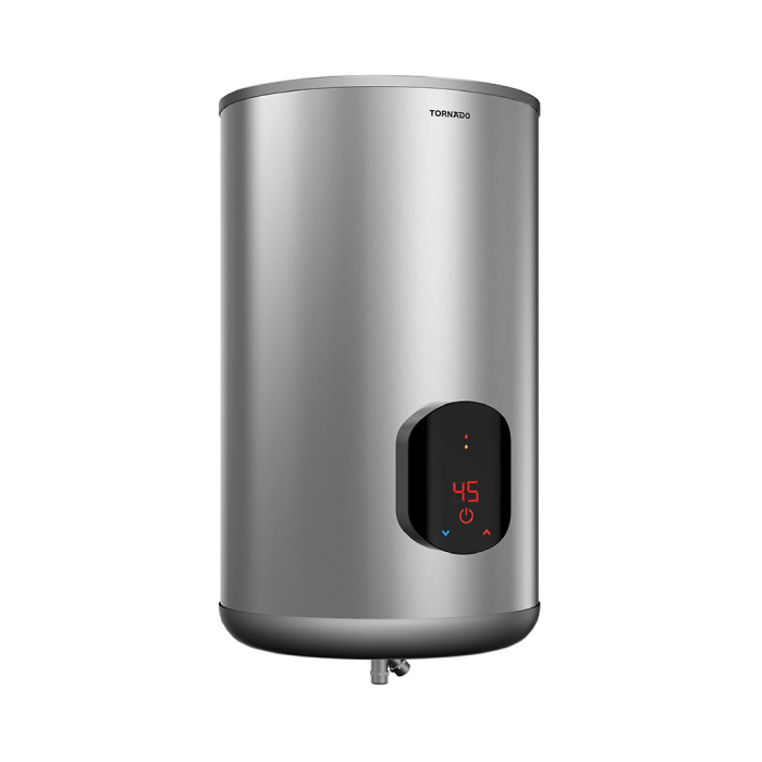 TORNADO 65 Liter Electric Water Heater Digital Silver EWH-S65CSE-S