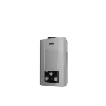 Zanussi Delta 10 Liter Gas Water Heater With Season Selection Knob Silver ZYG10113SL