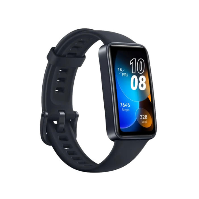 HUAWEI Band 8 Smartwatch Fitness Tracker Slim Screen Heart Rate Monitor Midnight Black - بضمان الوكيل