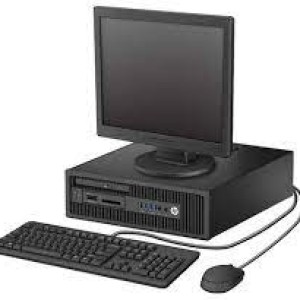 كمبيوتر HP بروديسك  600 G1 ، انتل كور  i7-4770 ، 8 جيجا رام ، 500 جيجا  + 128 جيجا SSD ، GTX 1050 Ti 4 جيجا بايت ، 23 بوصة LED + لوحة مفاتيح