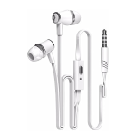 LDNIO Langsdom JM21 Earbuds Super Bass 3.5mm Stereo Earphones with Built In Microphone White