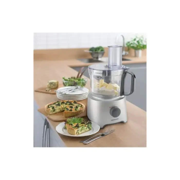 KENWOOD MultiPro Compact FDP301SI 2-in-1 Food Processor - Silver