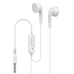 LANGSDOM Q1 Earbuds Super Bass 3.5mm Ear Wired Earphones - White
