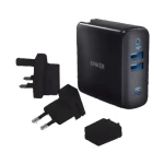 Anker A2033H11 PowerPort III 3 Ports 65W Charger Black