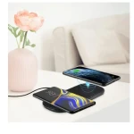 Choetech 5-Coil Dual WIFI Charger 2 in 1Wireless Charging Pad - CHTT535-S