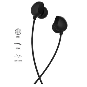 Remax RM550 Wired Earphones Black