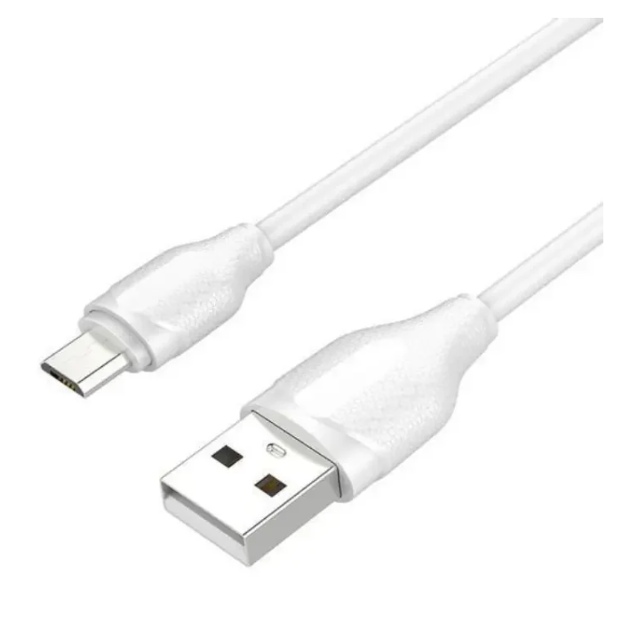 LDNIO LS371 Micro USB Fast Charging and Data Transmitting Cable - White