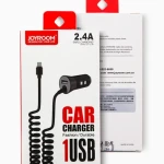 Joyroom JR-C103 Fast Car Charger 2.4 a for Apple Black