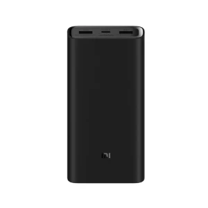 Redmi 50W Mi Power Bank 20000mAh 3 Output Support Laptops With Type-C Black