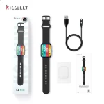 Kieslect Calling Ks Mini Smart Watch 1.78 Inches with IP68 Waterproof 280 mAh Battery - Blue