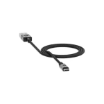 موفي كابل شحن ومزامنة USB-A إلى USB-C 1 متر- لون أسود