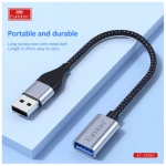 Earldom OT83 OTG 2 in 1 USB3.0 Adapter Cable Nylon Braid Micro/Type C - 14 Day Warranty