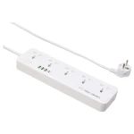 LDNIO SC5415 Power Strip And Ultra-Fast Charger 5 Ac Outlets &amp; 4 USB Ports 2m - White 14 Day Warranty