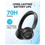 Anker Bluetooth Headphones H30i On-Ear Anker Soundcore - Blackِ