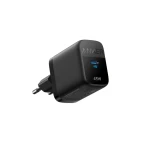 Anker 313 USB-C Wall charger, 45 watt Fast Charging UK Plug Black - A2643G11