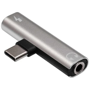 Adapter USB Type C and Jack 3.5mm Gray