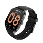 ساعة ذكية امازفيت Amazfit Pop 3S مقاومة للماء شاشة اموليد 1.96 بوصة - أسود