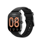 ساعة ذكية امازفيت Amazfit Pop 3S مقاومة للماء شاشة اموليد 1.96 بوصة - أسود