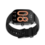 ساعة ذكية امازفيت Amazfit Pop 3S مقاومة للماء شاشة اموليد 1.96 بوصة - أسود