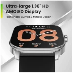 Amazfit Pop 3S Smart Watch 1.96" AMOLED Waterproof AI Voice Assistant - Black