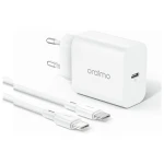 Oraimo PowerCube 20 OCW-E106S+CC54 Fast Charger Kit Type C  20W - White