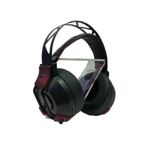 Headphone Gaming G1 Wired Over-Ear Mini Mic 3.55mm Black