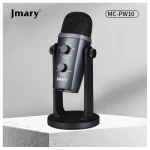 Jmary MC-PW10 USB Microphone for Podcasting, Gaming, Streaming, Recordings with Noise Reduction