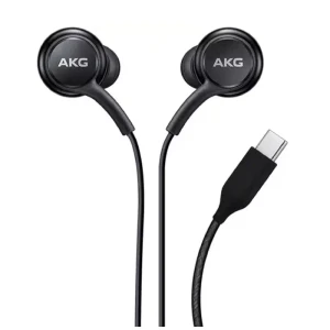 Samsung AKG Wired In-Ear Earphones Type-C with Microphone Black Original - 14 Day Warranty