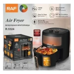 RAF Air Fryer Healthy Oil Free 6 Liter 1500 Watt Black R.5324